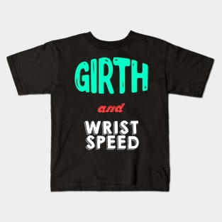 Grith and Wrist Speed Kids T-Shirt